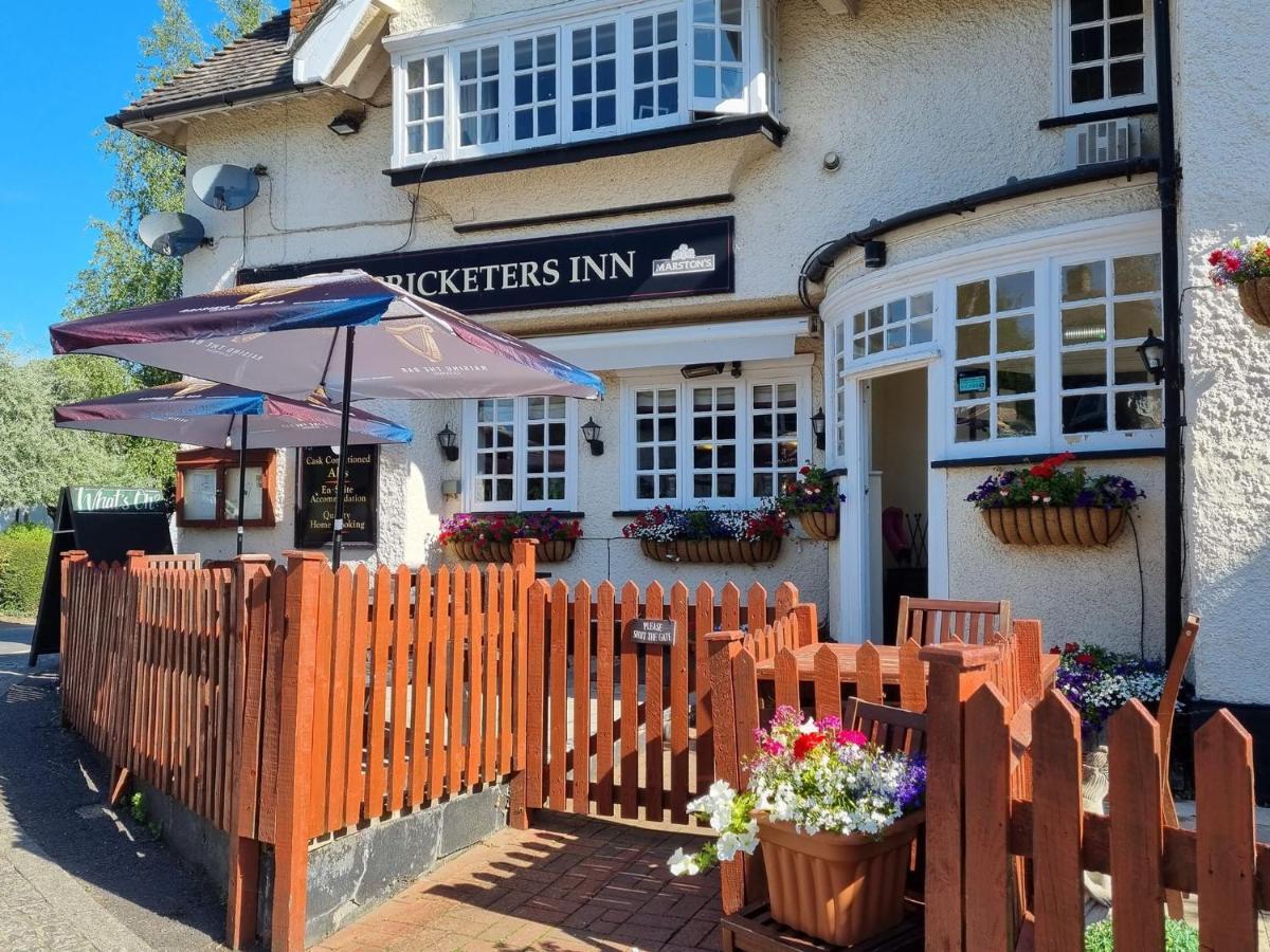 The Cricketers Inn Martyr Worthy Kültér fotó
